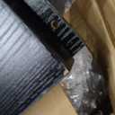 Coffee Bar Cabinet with Fridge Space, Mini Fridge Cabinet with Power Outlets and Glass Holder, Farmhouse Design Mini Fridge Stand with Storage for Living Room, Kitchen, Entryway, Black