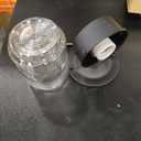 Design House 502195 Jelly Jar 1 Light Indoor/Outdoor Wall Light, Black
