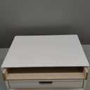 UnionBasic Document Organizer, 3-Drawer File Cabinet Document Storage Box, Office Desktop Filing Organizer, White