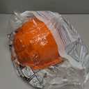 Bullard 3-Rib C34 Full Brim Safety Hard Hat with Spacious Shell, 6-Point Ratchet Suspension, and Cotton Brow Pad (Orange)