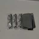 CRGATV 3-Pack Reading Glasses for Men Blue Light Filtering Full Frame Metal Readers Anti Uv/Eye Strain/Glare (+2.0) 