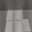 4 Pieces Chore Chart for Kids to Do List Chores Boards Plastic RV Checklist Boards Memo Detachable Message Checklist Slider Schedule Planning Chart with 8 Cardstock for Check Items(White)