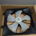 Engine Radiator Cooling Fan Assembly Replacement for Honda Civic 2001-2005 HO3115115 620-219 9599445 FA70118 Right Side Black
