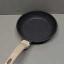 CAROTE Nonstick Frying Pan Skillet,Non Stick Granite Fry Pan Egg Pan Omelet Pans, Stone Cookware Chef's Pan, PFOA Free,Induction Compatible(Classic Granite, 8-Inch) (Black)