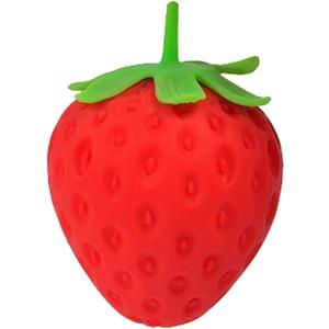 Strawberry Squishy, Realistic Strawberry Ball Relieve Stress and Anxiety,Party Favor Slow Rise Pressure Release Toy