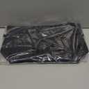 Time Wing Handbag Tote Purse Organizer Insert Bag Liner Shaper Divider Zipper 11 Pockets Compartments Small Black