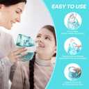 3 x FireAnt Silicone Salt Pads Refills Compatible with Navage Nasal Care, Reusable Saline Pods Replacement Accessories, Easy Operation (12 Pack - White 6 + Blue 6)