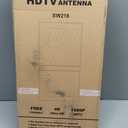 6000+ Miles Long Range TV Antenna-2026 Digital TV Antenna for Smart and Old TV-Indoor Outdoor HD Antenna for Local Channels with Strongest Amplifier-52ft Coaxial Cable/AC Adapter-Support 8K 4K 1080p