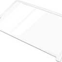 UPGRADED AHT73514302 Refrigerator Glass Shelf Assembly Compatible with Kenmore Glass Rack 79568032210, 79579439218, 79579432216, LG Refrigerator Shelf LTCS24223S/07, LRTLS2403S/00, LTWS24223S/01, 28 inches x 20 inches x 1.3 inches