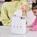 Tommee Tippee Baby Bottle and Food Warmer, Warms Breast Milk, Formula, Jars and Pouches to Body Temperature in Minutes, Automatic Timer, Touch Settings, White