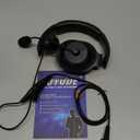 XPR3000e XPR3300e Single Side Noise Cancelling Radio Headset Overhead Walkie Talkie Headphone with Boom Mic PTT for XPR3500 XPR3500e XPR3000 XPR3300 (XPR 3000 3300 3500 3000e 3300e 3500e)