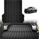 TripleAliners Truck Mat Compatible with 2022-2026 Ford Maverick Hybrid & Gas 4.5FT Accessories, Truck Bed Mat Heavy Duty Custom Fit All Weather Protection TPE Pickup Liner