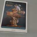 GuDoQi 3D Wooden Puzzles for Adults, DIY Fantasy Spaceship Model Kit, Educational Brain Teaser for Adults to Build, DIY Assembly Kit, Woodcraft Kit, Make Your Own Gifts for Christmas Day