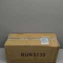 Tigeen 2 Pcs 22 Inch Timer Prelit Christmas Urn Filler, Outdoor Planter Pots Filler Prelit Xmas Pine Trees with Cones and Red Berries 50 Warm White LED with 8 Light Modes for Yard Porch Decor(Snow)