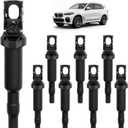 HQPASFY Ignition Coil Packs, Compatible with 2002-2018 BMW 750li/550i/650i/750i, X5/X6, 545i/645ci/745i/745li, Alpina B6/B7/M5/M6 4.4L 4.8L, Replaces# 0221504470, UF-592 (8 Pcs)