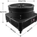 1 HP Inflatable Tube Man Air Blower Fan (18''Diameter) for Wacky Waving Dancing Guy - 750W