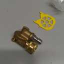 180 Degree Adjustable High Pressure Washer Nozzle Adapter, Corrosion Resistant, 5 Gears, Easy to Install, Sprays Up to 10 Meters