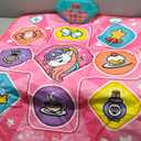 Unicorn Dance Mat, Dance Mixer Rhythm Step Play Mat, Pink Dance Pad with LED Lights, Adjustable Volume, Built-in Music, 5 Game Modes, Xmas B-Day Gifts for 3-12 Years Old Girls Toys (Multicolor)