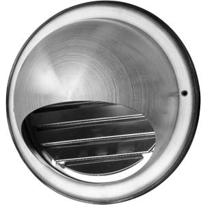 FRESH SPEED 4-Inch Round Stainless Steel Dryer Vent Covers Ventilation Grill Hood for Home
