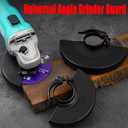 Universal Angle Grinder Guard with Flange Wrench, 6.45 Inch Adjustable Protective Shield for 4-6 Inch Grinder Blades, Compatible with Dewalt Milwaukee Makita Metabo Bosch RYOBI