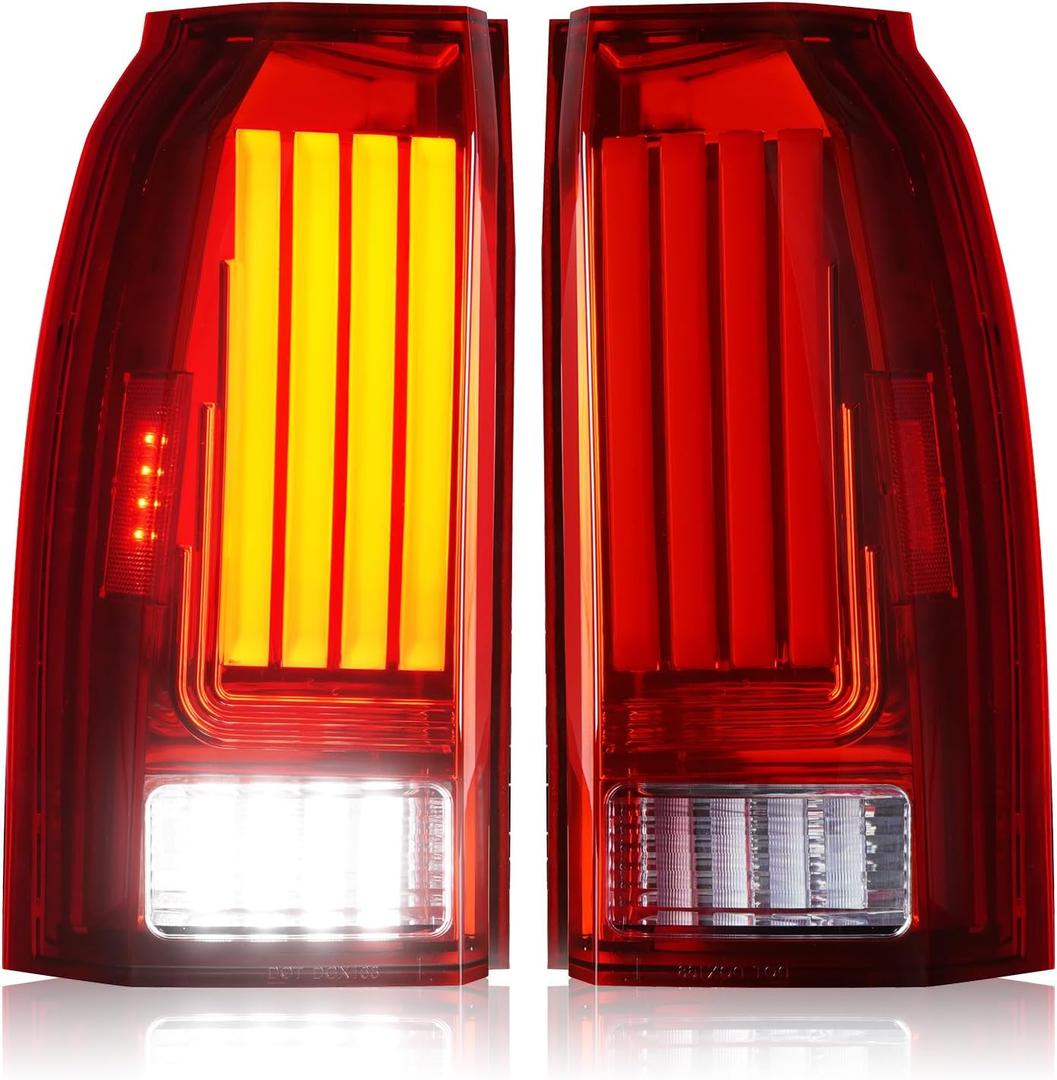 Tresound LED Tail Light for Chevy Tahoe & Suburban 2015-2020, Rear Taillight Assembly, 23407432, 23407433, 23476137, 23476138, GM2800264, GM2801264