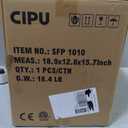 CIPU 10-inch Sand Filter Pump System for Above Ground Pools, 0.25HP 115V Pool Sand Filter with 4-Way Valve