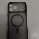 TOCOL for iPhone 17 Pro Max Phone Case, Compatible with Magsafe, Full Camera Protection, Built-in Magnetic Ring, Translucent Matte for iPhone 17 Pro Max Case 6.9 inch (Black)