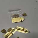 HOME MASTER HARDWARE 4 Pack Brass Plated Sliding Bolt Lock, 3 in Barrel Bolt Latch for Door Chest Window Fence