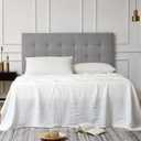 100% Linen Sheets Twin Linen Bedding 100% French Natural Flax Linen with Stone Washed 16 Inch Deep Pocket Ultra Breathable (1 Flat, 1 Fitted Sheet and 1 Pillowcase Off-White Queen)