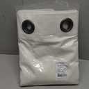 NICETOWN Natural Bedroom Full Blackout Linen Curtain Panels Set of 2, 62" by 72", Thick Insulated Classic Grommet Blackout Draperies with White Thermal Insulated Liner for Windows