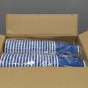 Lamosi Coffee Cups 12 oz - 120 Pack, 12 oz Disposable Paper Coffee Cups Insulated, Corrugated Kraft Ripple Wall Cup for Hot Beverage or Cold Drinks (Navy) | Disposable, Insulated, Corrugated Kraft, Ripple Wall Cup, Hot Beverage, Cold Drinks