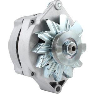 DB Electrical 400-12002 Alternator Compatible with/Replacement for Allis Chalmers, AMC, Pontiac, Oldsmobile 1962-1973 10DN, Other Tractors / 12V, 60A, External Fan