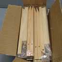 26 Pack 9 Inch Wood Easel, Painting Party Easel, Kids Student Tabletop Easels for Painting, Portable Canvas Photo Picture Sign Holder Tripod Painting Easels for Art & Crafts