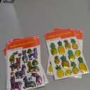 10 Pack Metallic Pop Up Stickers