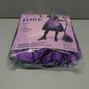 Spooktacular Creations Light-up Witch Costume for Girls, Toddlers Print Witch Outfit Set for Kids Halloween Dress Up Parties (L)