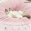 ZurNesfure Bean Bag Chair for Adults,4FT Giant Bean Bag Chair Pink,Large