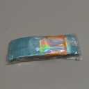 100 PCS Holographic Mylar Bags, Smell Proof Resealable Foil Pouches for Small Business, Food Storage, Jewelry, Candy & Sample Packaging (2.4"x3.9", Blue Orange)