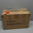 Freezer Organizer Bins, 4 Pack Stackable Chest Freezer Organizer for 5-7 Cu.FT Deep Freezer Sort Frozen Meats and Food, Freezer Storage Baskets with Handles Easy Reach from Bottom, Black