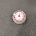Zassenhaus Magnetic Retro 60 Minute Kitchen Timer, 2.75-Inch, Cool Gray
