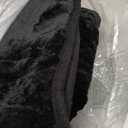 Super Fuzzy Soft Sherpa Fleece Weighted Blanket, 20 lbs Dual Sided Fluffy Heavy Weighted Blankets for Adults - No Bunching with Double Layers of Soft Inner Lining (60"x 80", 20 Pounds) (Black)