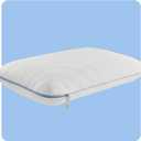 Sealy Dreamlife Queen Size Memory Foam Cooling Pillow with Surface Guard Technology, Removable Machine-Washable Cover, White