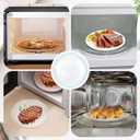 12.75" Microwave Plate Replacement 12 3/4 Inch Universal Microwave Glass Turntable Compatible with Whirlpool/LG/Panasonic/Kenmore/Maytag/Frigidaire/Amana/Hamilton Beach/Oster
