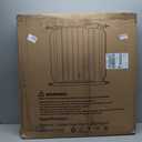 Extra Wide Baby Gate 85.8-104.5 Inch, Pressure Mounted No Drilling, for Stairs & Doorways, Metal White Indoor Safety Gate for Kids and Dogs