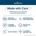 Kate Farms Organic Nutrition Shake, Strawberry, 16g Protein, 27 Vitamins and Minerals, Meal Replacement, 11 oz, 12 Pack