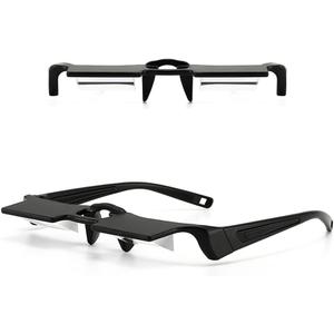 Horizontal Lazy Glasses 90 Degree for Lying Down Reading or Watching TV,Knitting Up Neck Relax, Prism Glasses for Looking Up Playing Mobile,Lightweight and Smooth Comfortable Frame Clear Vision