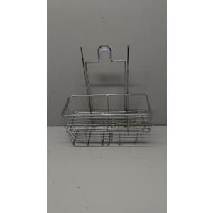2 TieShower Organizer, Silver, Length 2ft
