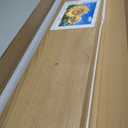 un Memories Floating Shelves for Wall, 36" Rustic Wood Deep Wall Mounted Shelves with Invisible Brackets for Decor & Storage, Floating Shelf for Living Room, Bathroom (Oak, Set of 2)