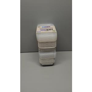 LOCKBOX Single Compartment Meal Prep Container (Count of 40, White)