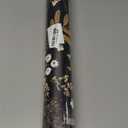 Vintage Wallpaper Peel and Stick Black Floral Wallpaper 17.5'' x 393'' Gold Leaf Contact Paper Vinyl Waterproof Self Adhesive Boho Botanical Wall Paper for Bedroom Shlef Cabinet Dcor