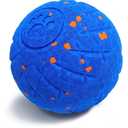 SCHITEC Interactive Dog Toy Ball - Automatic Bouncing, Rolling & Vibrating Motorized Ball for Medium Large Dogs, Rechargeable Self-Moving Electronic Pet Toy for Boredom & Indoor Chase(Blue)